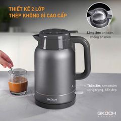 Ấm đun nước giữ nhiệt GKÖCH 1.5L HB-K193A