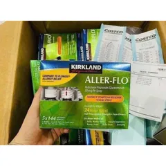 Set 5 chai Xịt Mũi All-er-Flo Kirkland của Mỹ date mới nhất
