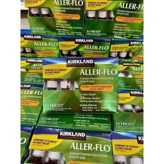 Set 5 chai Xịt Mũi All-er-Flo Kirkland của Mỹ date mới nhất