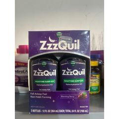 siro ZzzQuil Nighttime Sleep 354ml Mỹ 643992