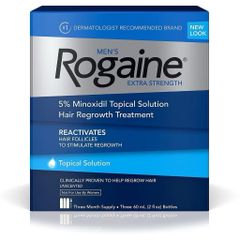 [ LA ] Tinh chất mọc tóc cho nam Men's Rogaine 5% Minoxidil Solution 3x60ml (dạng dung dịch)