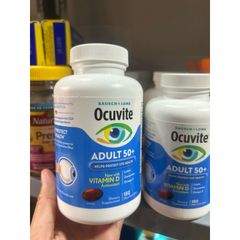 { Hàng Mỹ } Viên uống bổ mắt Ocuvite Adult 50+ cho người lớn trên 50 tuổi.