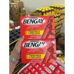 Hộp đựng set 2 tuýp kem BEN - GAY mỗi tuýp 113g của Mỹ