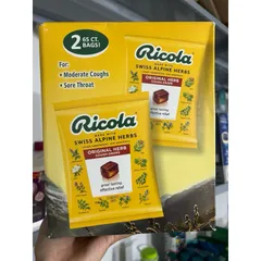 Kẹo Ricola Original 115 viên nhập trực tiếp từ Mỹ