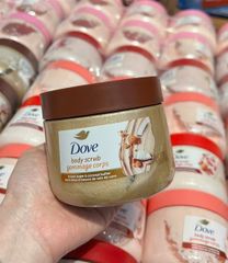 Tẩy Tế Bào Chết Dove Cherry & Chia Milk Body Scrub 425g – da mịn