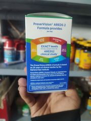 Viên uống sáng mắt cho người lớn Preservision AREDS2 Formula 130 Mini Softgels