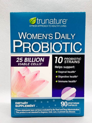 Men vi sinh cho phụ nữ Trunature Women’s Daily Probiotic 90 Capsules