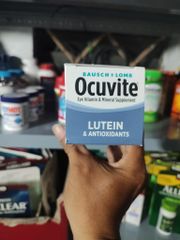 Viên uống bổ mắt Ocuvite Bausch+Lomb with Lutein & Antioxidants 120 viên