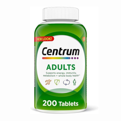 Viên uống Vitamin tổng hợp Centrum cho người lớn dưới 50 tuổi - 200 viên bổ sung vitamin và khoáng chất thiết yếu, tăng cường sức đề kháng 644369