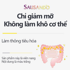 SAUSANDO viên Tảo Biển Giảm Mỡ Nhanh- Từ Nhật Bản, Hỗ Trợ Kêt Quả Ro Rêt