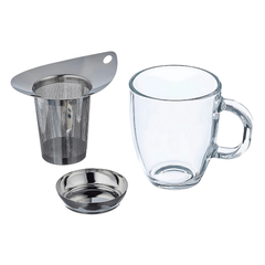 Set cốc kèm lưới lọc trà Bodum 350ml made in EU