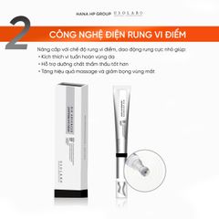 Kem Làm Giảm Thâm Quầng Mắt Usolab Bio Advanced Lightening eye Cream thiết kết đầu massage  rung vi điểm hiện đại giúp da săn chắc