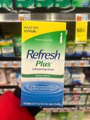 Nước nhỏ mắt REFRESH hộp 70 tép hàng từ MỸ - Sản phẩm chăm sóc mắt