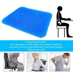 Đệm Lót Ghế Ngồi Silicon 2 Lớp Flex Kèm Túi Vải