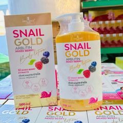 Sữa Dưỡng Thể Body SNAIL GOLG ARBUTIN MIX BERRY Chính Hãng