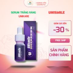 Serum Trắng Răng Unismile 10ml – Tinh Chất Làm Trắng Răng, Hỗ Trợ Giảm Ố Vàng, Làm Sạch Mảng Bám
