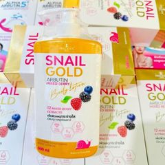 Sữa Dưỡng Thể Body SNAIL GOLG ARBUTIN MIX BERRY Chính Hãng