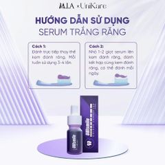 Serum Trắng Răng Unismile 10ml – Tinh Chất Làm Trắng Răng, Hỗ Trợ Giảm Ố Vàng, Làm Sạch Mảng Bám