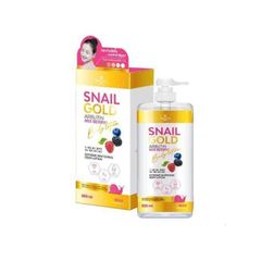 Combo 2 Chai Sữa dưỡng thể body Snail Gold Arbutin Mix Berry Body Lotion Precious Skin 500ml