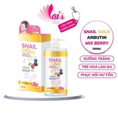 Sữa Dưỡng Thể Body SNAIL GOLG ARBUTIN MIX BERRY Chính Hãng