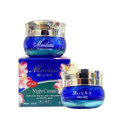 Kem Face Meiduzi Night Cream Chính Hãng 20g – Kem Dưỡng Trắng Da Ban Đêm, Phục Hồi Da