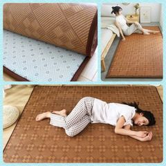 [loại 1cm] Nệm Chiếu Mây Xuất Nhật Nằm Thoáng Mát, Êm Ái, Điều Hòa Thân Nhiệt Đủ Size