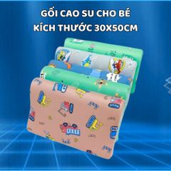 Gối cao su non cho bé mầm non - Hỗ trợ bảo vệ đầu và cổ