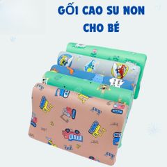 Gối cao su non cho bé mầm non - Hỗ trợ bảo vệ đầu và cổ
