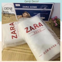 Gối cao su non tự nhiên cao cấp ZARA chữ U người lớn chống ngáy hỗ trợ giảm mỏi cổ vai gáy siêu mềm dễ chịu ngủ ngo
