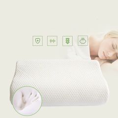 Gối cao su non tự nhiên cao cấp ZARA chữ U người lớn chống ngáy hỗ trợ giảm mỏi cổ vai gáy siêu mềm dễ chịu ngủ ngo