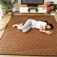 [loại 1cm] Nệm Chiếu Mây Xuất Nhật Nằm Thoáng Mát, Êm Ái, Điều Hòa Thân Nhiệt Đủ Size