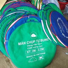 Mùng chụp tự bung 1m6x2m hàng việt nam - Mùng gập cho mọi nhà