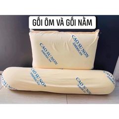 Ruột Gối Cao Su Non American Gối Nằm 40x60cm Gối Ôm 25x100cm hàng Việt Nam