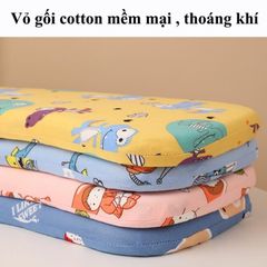 Gối Cao Su Non cho bé siêu êm Chống méo đầu, bẹp đầu Cho Bé-Gối cao su non chống méo đầu, dùng cho bé đi học mềm mại