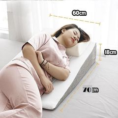 Gối Chống Trào Ngược Dạ Dày Tiến Đạt Cao Cấp Kích Thước 70x60x18cm, Giảm Viêm Họng, Ho Đêm, Nghẹn Cổ
