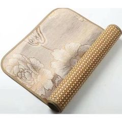 Chiếu Mây Lót Lụa Size 60x90cm, Chiếu Điều Hoà Cho Bé Sợi Mây An toàn
