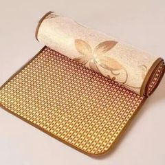 Chiếu Mây Lót Lụa Size 60x90cm, Chiếu Điều Hoà Cho Bé Sợi Mây An toàn