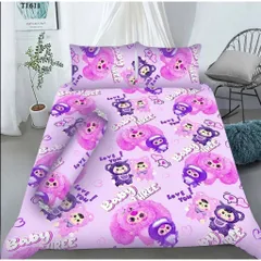 NGẪU NHIÊN Bộ ga vỏ gối 4  món mẫu Caro 1m6x2m (1 ga bo chun, 1 áo gối ôm, 2 áo gối nằm)