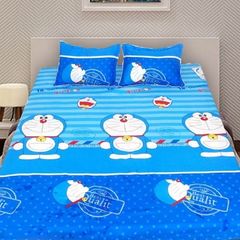 Chăn hè chần bông đắp 2 mặt mền size 1m6 x 2m chất liệu cotton thoáng mát
