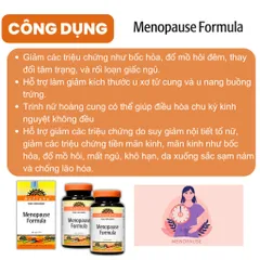 [ Nhập khẩu] Menopause Formula Holista - Hỗ trợ tiền mãn kinh (Hộp 30v)