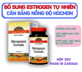 [ Nhập khẩu] Menopause Formula Holista - Hỗ trợ tiền mãn kinh (Hộp 30v)