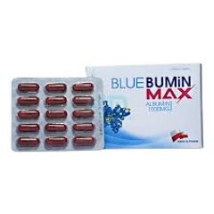 [Nhập khẩu] BlueBumin Max 1000mg - Tăng Cường Miễn Dịch, Giảm Mệt Mỏi Phục Hồi Sức Khoẻ (Hộp 30 viên)
