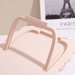 Gương Trang Điểm Để Bàn Hình Chữ Nhật - Mặt Kính Tráng Bạc Siêu Nét (20x16.5cm)