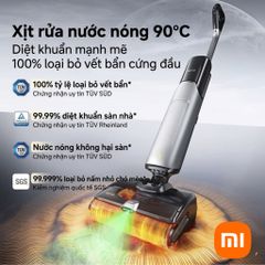 Máy hút bụi & lau sàn X!a0 mI Deerma MOVA X40 Plus, nước nóng 90 độ, tự sấy giẻ lau