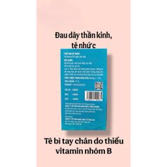Viên uống Bổ Thần Kinh SH-5000 plus hỗ trợ giảm đau dây thần kinh tê nhức và mất ngủ(Chai 50 viên)