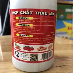 Chế phẩm vi sinh - thảo mộc xua đuổi chuột- giải độc hữu cơ cho cây,chai 240ml