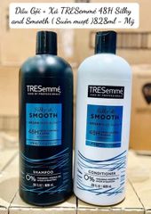 Dầu gội xả TRESemmé Smooth Silky 1150ml x2 tóc mượt