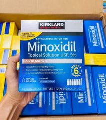 Dung dịch Kirkland Minoxidil 5% 6 ống hỗ trợ tóc