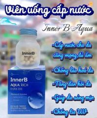 Innerb Aqua Rich 56 Viên Chính Hãng Hàn Quốc | Hỗ Trợ Duy Trì Độ Ẩm Cho Da | Thực Phẩm Bổ Sung Chăm Sóc Da