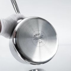(Phiên Bản 2026) Quánh Yeon Inox 316 Cao Cấp Haatz HYP318 Size 18cm - An Toàn Cho Sức Khỏe, Bảo Hành 5 Năm, Dùng Cho Bếp Từ và Gas